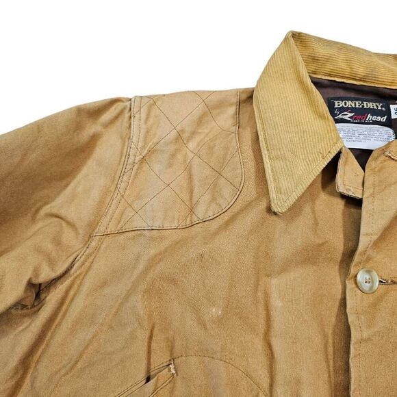 Vintage Bone Dry RedHead Hunting Jacket mens Sz 46 XL Canvas Shooting Coat USA - Picture 4 of 12